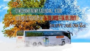 Jesienno - zimowe podróże czas zacząć